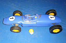 Slotcars66 Lotus 20 Blue #1 1/32nd Scale Formula Junior Slot Car by Scalextric 
